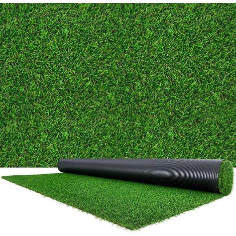 Aspect réaliste et moins d'entretien, tapis gazon synthétique 6,04 m² pour balcon, jardin, terrasse (1/5)