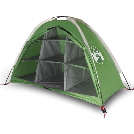 Tente de rangement avec 9 compartiments vert imperméable CFW288041 (1/5)