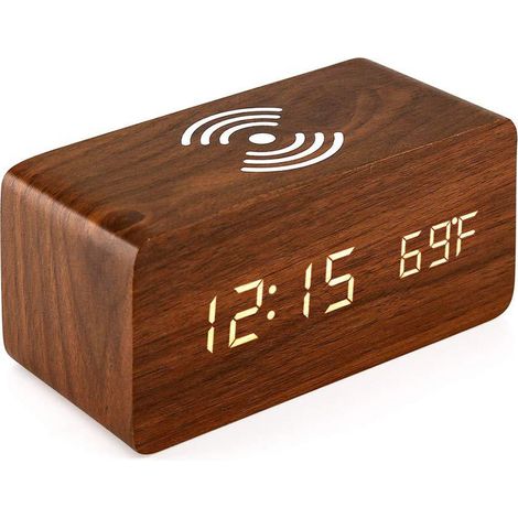 Horloge Murale Luminescente 12 Pouces (30cm) - Brillante dans le Noir - Silencieuse à Quartz - Décoration pour Bureau ou Maison (1/5)