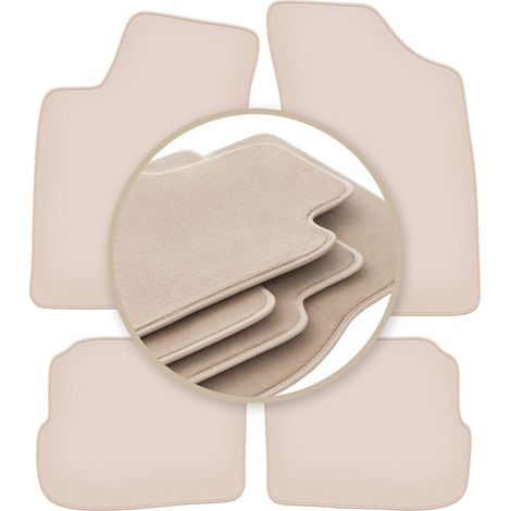 Alfombrillas beige de primera calidad para: Volkswagen Passat B4 familiar y sedán (1993-1997) (1/5)