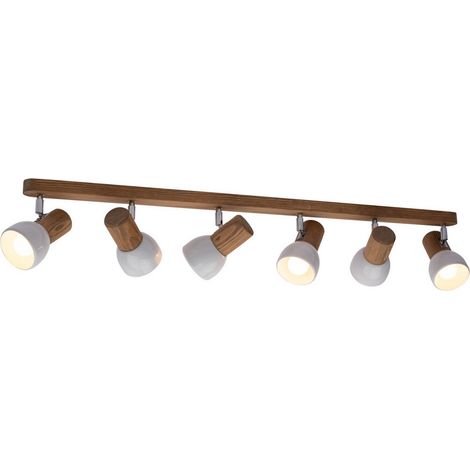 [NEUWERTIG] Envostar Nale Deckenspot Kiefer Braun Deckenlampe Deckenleuchte Leuchte Spot B-Ware