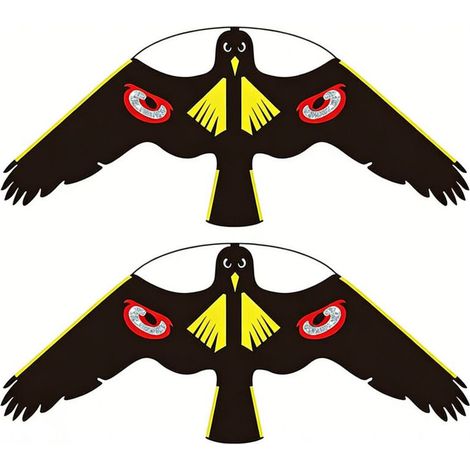 Set mit 2 Vogelscheuchen-Drachen zur Abwehr von Vögeln – für Garten, Hof und Hausdekoration – Schutz für den Bauernhof (1/5)