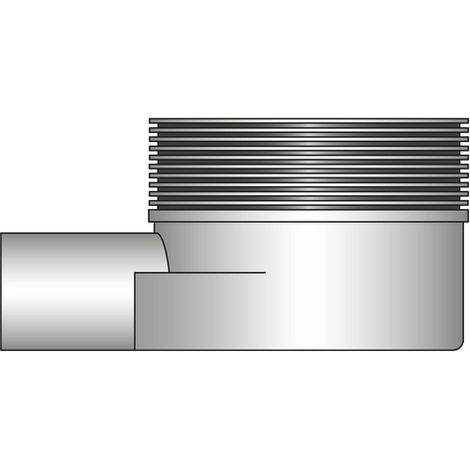 Easy drain Multi logement du siphon bec latéral raccourci bas 40mm