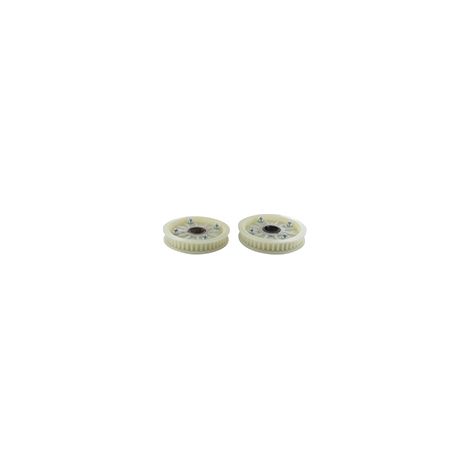 Set 2 pulegge dentate per trattorino compatibile STIGA 31270314 1134-9127-01