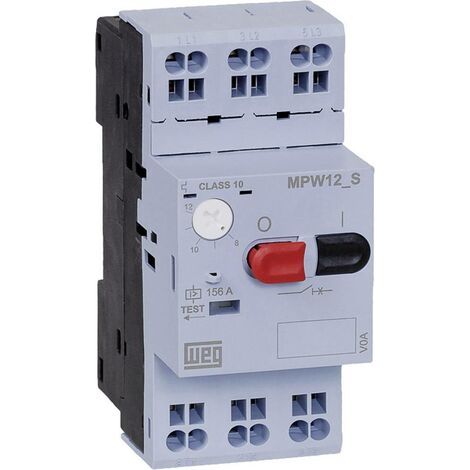 Disjoncteur de protection moteur réglable WEG MPW12-3-D025S 12500994 2.5 A 1 pc(s) Y062091 (1/4)