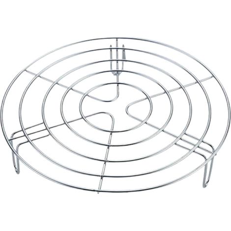 1 Grille Vapeur,Acier Inoxydable 304,Base Triangulaire,Circulaire,Pour Four,Autocuiseur,Friteuse À Air (1/5)