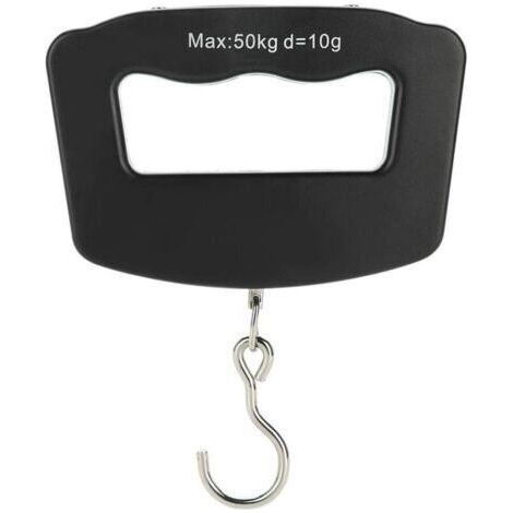 Pèse Bagage numérique 50kg / 10g Balance Bagage Voyage Portable Pèse Bagage Échelle de pêche Pèse Valise pour Poste Voyage Shopping Usage Domestique (1/5)