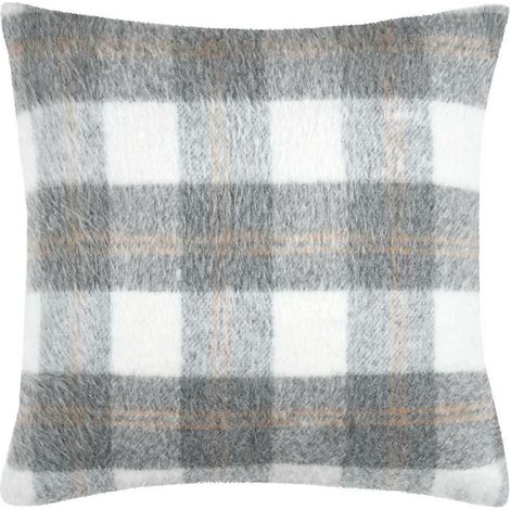 Steingutkissen 45x45 kariert