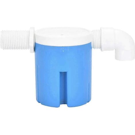 Vanne à flotteur automatique de niveau d'eau, régulateur de niveau d'eau intégré à entrée latérale pour lavage de voiture, piscine et réservoir d'eau (1/5)