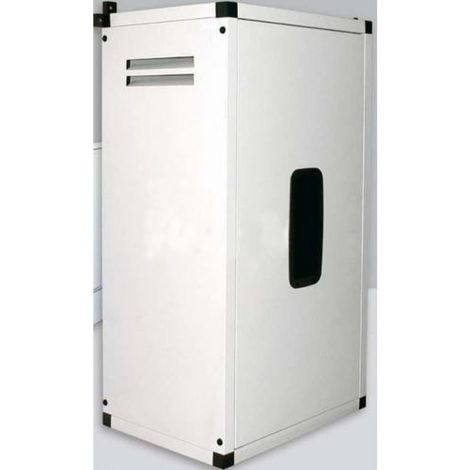COPRICALDAIA COPRISCALDINO UNIVERSALE ZINCATO ESTERNO CM 100x50x40 BIANCO(15485)