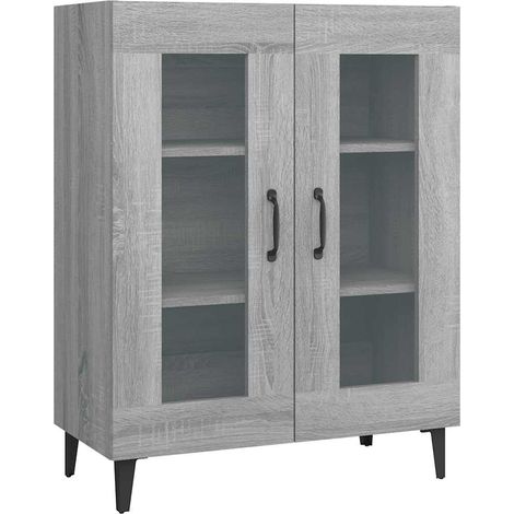 Sideboard/Anrichte/Buffet Grau Sonoma 69,5x34x90 cm Holzwerkstoff LXWW366991 (1/5)