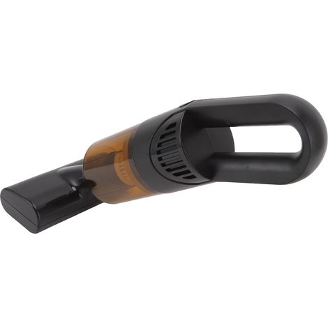 Aspirateur sans fil portable anti-acariens rechargeable USB pour voiture et maison, idéal pour les poils d'animaux, noir (1/5)