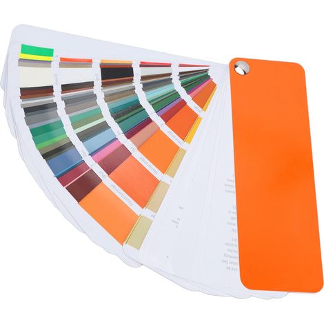 Nuancier professionnel pour peintures céramiques - Guide d'arrangement des couleurs - Livret d'essais et combinaisons chromatiques (1/5)