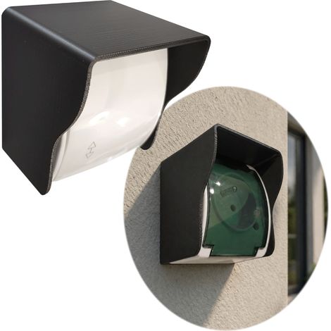 Cache-douille noir 65 x 75 mm (1/5)