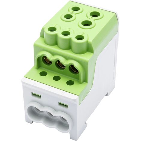 Blocco di distribuzione SDB 200 Al/Cu 80030 SIMBLOCK, verde (1/4)