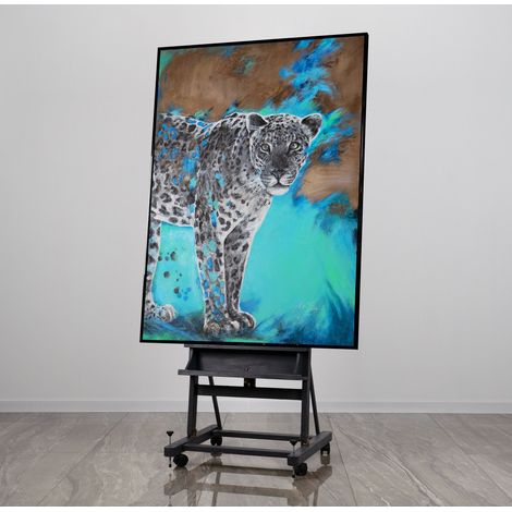 Gemälde Geschick und Stärke Rahmen Schwarz 120x80 cm (1/5)