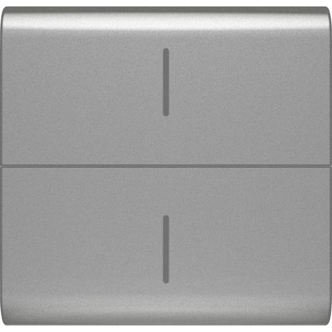TOUCHE BOUTON-POU. CONN. ECO 2P TITANE GEWISS GW14820