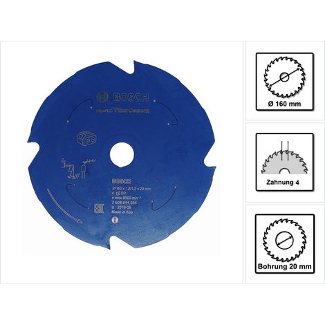 BOSCH Akku-Kreissägeblatt Expert for Fibre Cement, 160 x 1,8/1,2 x 20, 4 Zähne (1/5)