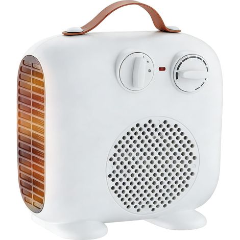 Ventilateur chauffant, radiateur soufflant à économie d'énergie, salle de bain, petit radiateur d'intérieur, chauffage d'appoint (1/5)
