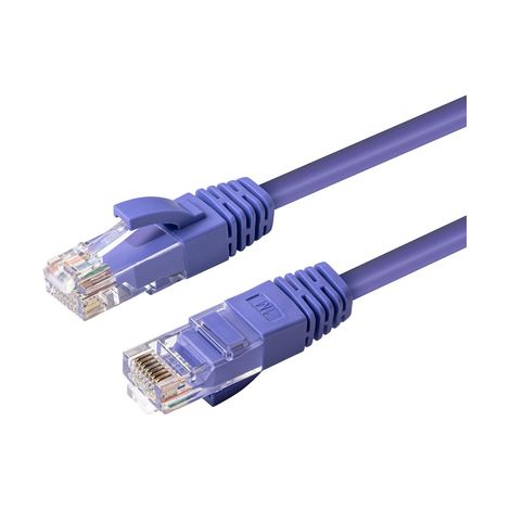 Cable de red Microconnect MC-UTP6A30P morado de 30 m Cat6a U/UTP (1/3)