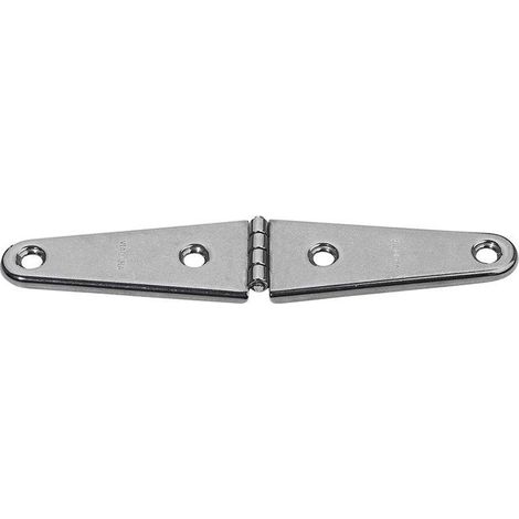 Cerniera rsd-distrib 145x32 mm acciaio inox V4A 4 fori