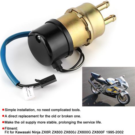 Bomba de combustible para motocicleta Kawasaki Ninja ZX6R ZX600 - Fácil instalación
