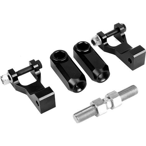 Verstellbares Tieferlegungskit für Vorder- und Hinterachse für Yamaha Raptor 350, 660 und 700, Schwarz (1/5)