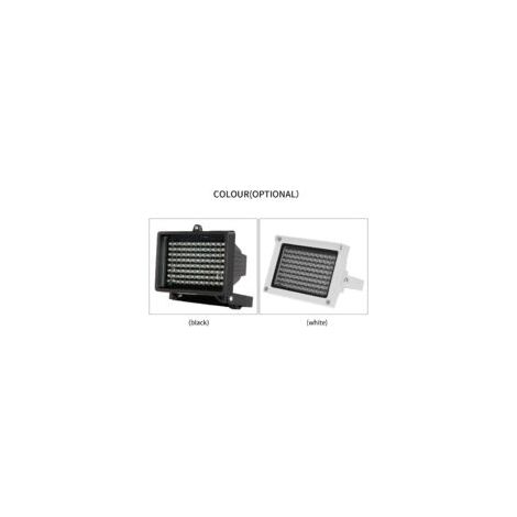Illuminateur infrarouge 96 LED étanche Vision nocturne automatique Distance de visualisation 10-60m Pour caméras de sécurité CCTV (1/5)
