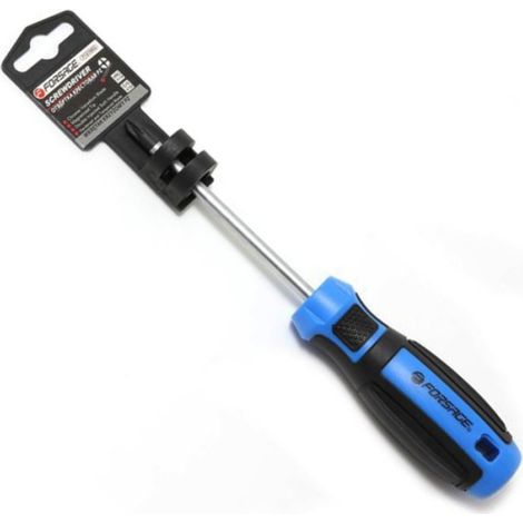 Tournevis Cruciforme PZ3 - 150 mm Tige - Acier Cr-V - Pour Travaux De Bricolage Et Maintenance - 1 Pièce