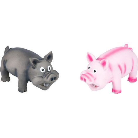 Jouet en latex couineur en forme de cochon pour chiens (1/3)