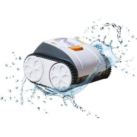 Bestway – Robot de piscine autonome pour piscines jusqu'à 32 m² – Nettoyage fond, parois et ligne d'eau – 3 moteurs – 2 m de profondeur (1/5)