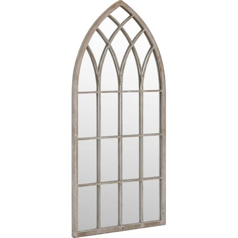Maison Exclusive - Gartenspiegel Sand 100x45 cm Eisen