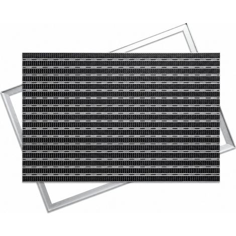 Spazzola per zerbino in alluminio Polentex: 100x50, 17 mm con cornice (1/5)