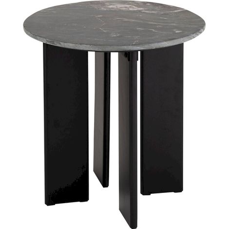 Table d'appoint en marbre noir - noir (1/5)