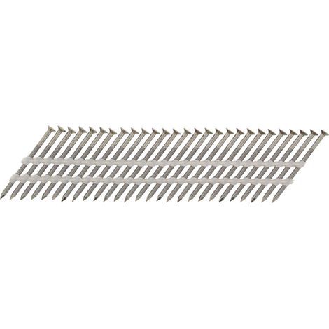 Spit – Clous crantés inox A2 2,8x51mm – Pointe diamant pour bois dur – Pack de 1250 – Résistance à la traction 700 N/mm²