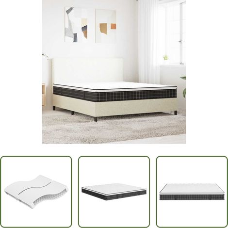 Matelas à ressorts - Matelas à ressorts bonnell moyen 160x200 cm (1/5)