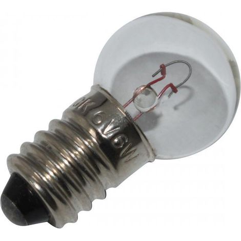 Ampoule Générique pour moto E10 6V 0.6W à vis Neuf