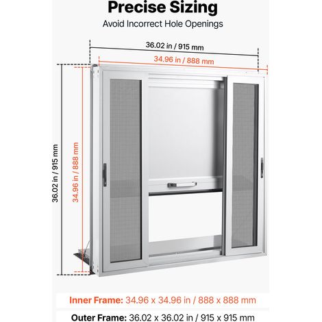 Fenêtre pour Food Truck 91,5x91,5 cm Guichet de Vente Étagère Pliable, pour Service Camion Restaurant Commerce Ambulant, 4 Vautaux… (1/5)