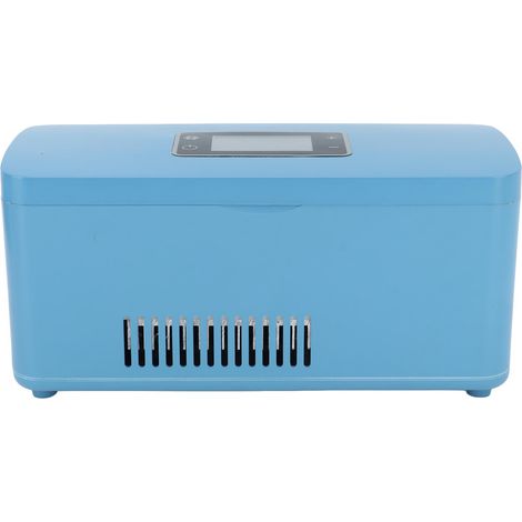Mini-réfrigérateur à insuline portable rechargeable, boîte de voyage à température constante avec poignée, sac de transport pour médicaments, glacière électrique USB (1/5)