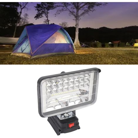 Lampes de travail, lampes torches 50W 5400LM, projecteurs LED sans fil et lampes à batterie au lithium compatibles avec les batteries Bosch 18V GBA18V80 GBA18V40 GBA18V120 BAT612 BAT611 BAT610 BAT610G (1/5)