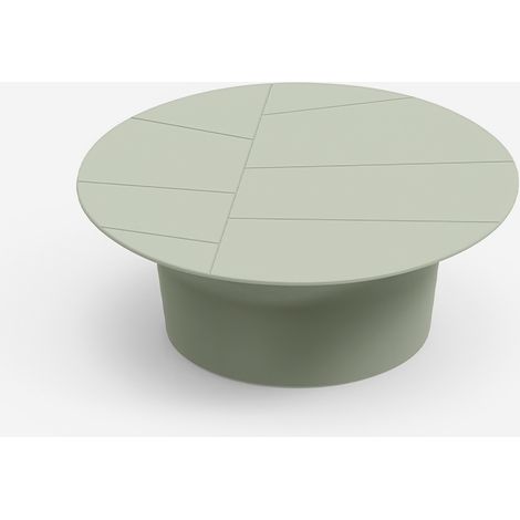 Tavolino da giardino in polietilene design moderno Vera - Verde