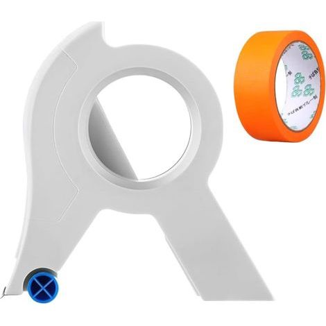 Masking tape cutting tool for interior decoration, masking tape dispenser, simple sewing machine (orange) (1/5)