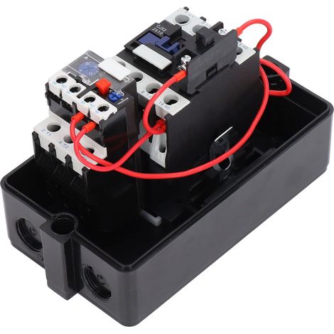 Wasserdichter ABS-Magnetstarter, Steuerschalter, einphasig 220 V/230 V, dreiphasig 380 V/400 V (1/5)
