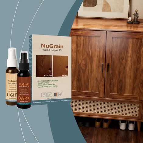 Holzbodenpflegespray – Haushaltsreinigung und -pflege, Oberflächenschutzspray, Pflegespray für Zuhause – 30 ml + 30 ml -- BIEMMEDUE (1/5)