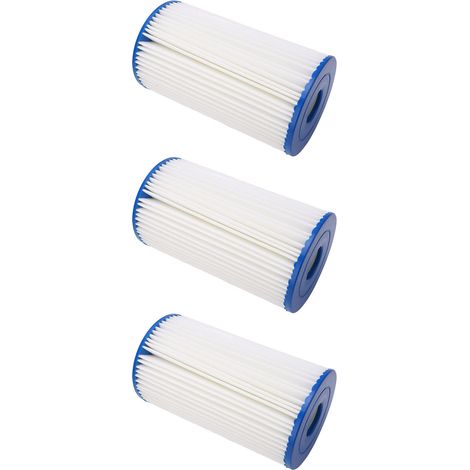 Poolfilterkartusche, 3er-Pack, Kleeblattelement Typ B für Spa- und Poolpumpen (1/5)