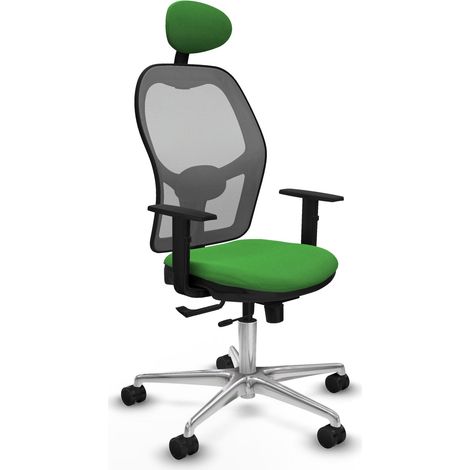 Silla de oficina piqueras y crespo Jorquera gris aluminio (1/2)