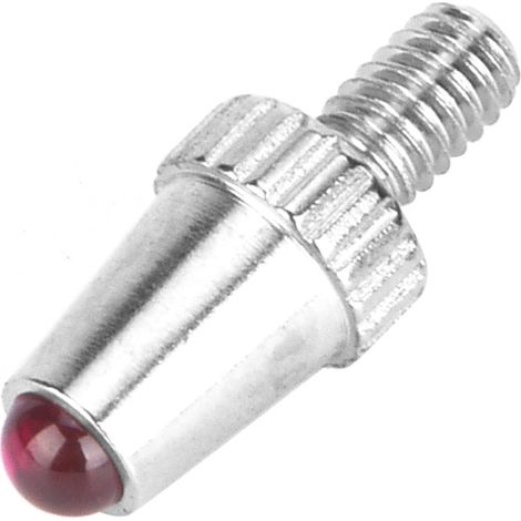 Messfühler mit M2,5-Gewinde aus Wolframstahl, Messspitze, 1 Stück (1/4)