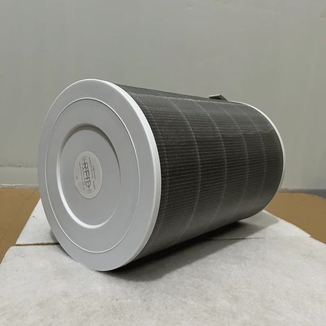 (1 pièce) Filtre de remplacement compatible avec le purificateur d'air Xiao-mi 4 (filtre à charbon actif Xiao-mi 4). (1/4)