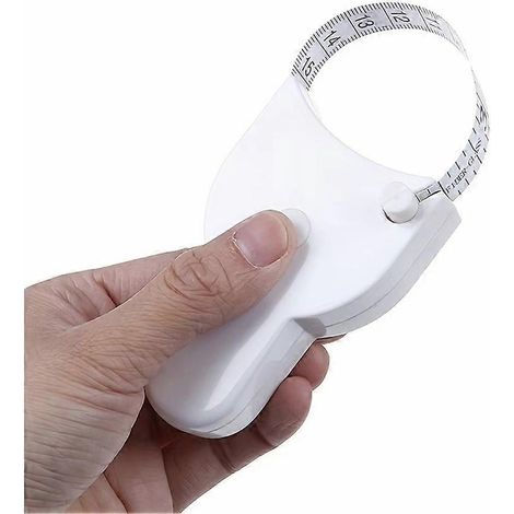 Analyseur de graisse corporelle numérique et mètre ruban, kit 2 en 1 pour tester la peau et les muscles, pince à plis cutanés et mètre ruban numérique (1/5)