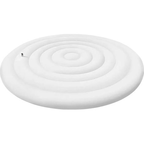 Couverture pour spa gonflable ronde 145 cm – PVC épais et durable – Résistante à la pluie et à la neige – Gonflage rapide (1/5)